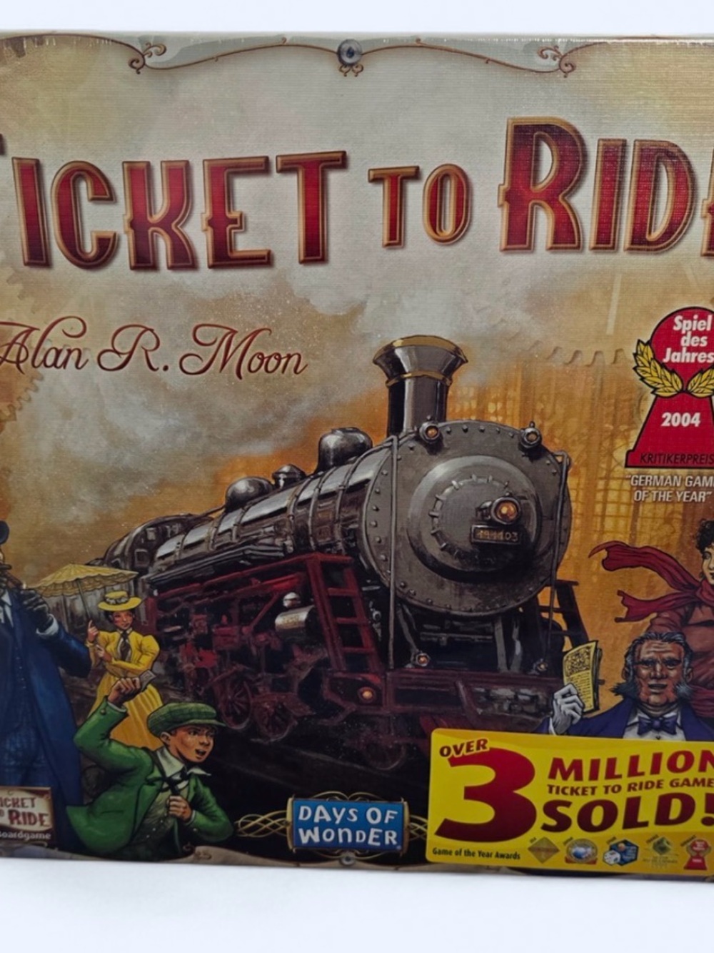 NEW IN PLASTIC! Ticket to Ride board game